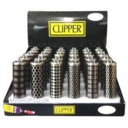 CLIPPER Geçme Metal Çakmak 30lu