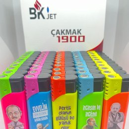 BK JET 1900 BASKILI TURBO ÇAKMAK 50`Lİ