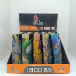BK JET 1900 METAL JET ÇAKMAK 25`Lİ