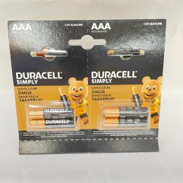 DURACELL AAA İNCE PİL 