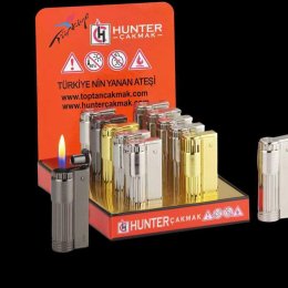 HUNTER 123-13-14 MUHTAR BENZİNLİ ÇAKMAK 12`Lİ