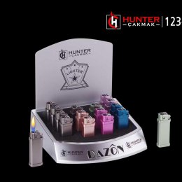 HUNTER 123-19 METAL TAŞLI ÇAKMAK16`LI