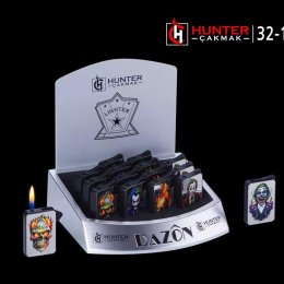 HUNTER 32-10A AYNALI METAL ÇAKMAK 16`Lİ