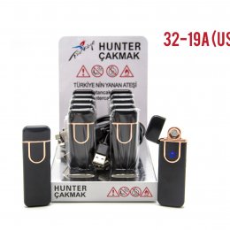 HUNTER 32-19 A DOKUNMATİK USB ÇAKMAK 12Lİ