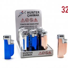 HUNTER 32-21 METAL OTO KAPAK 3 LÜ JET 12Lİ