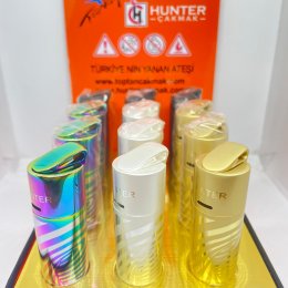 HUNTER 32-38A SLİM JET ÇAKMAK 12`Lİ