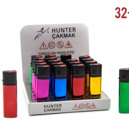 HUNTER 32-4A JET SLİM ÇAKMAK 20Lİ
