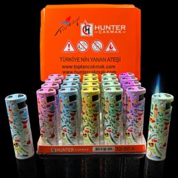 HUNTER 32-50A IŞIKLI JET ÇAKMAK 25`Lİ