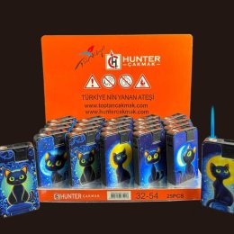 HUNTER 32-54 13 JET ÇAKMAK 25`Lİ