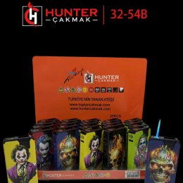 HUNTER 32-54 B  JET ÇAKMAK 25`Lİ