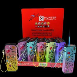 HUNTER 32-58 IŞIKLI JET ÇAKMAK 25`Lİ