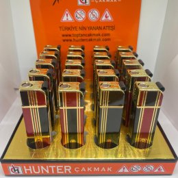 HUNTER 46-15E METAL JET ÇAKMAK 20 Lİ