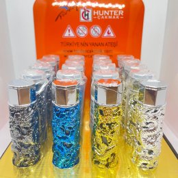 HUNTER 46-26 IŞIKLI JET ÇAKMAK 20`Lİ