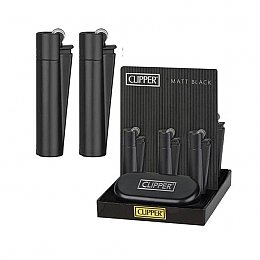 İsme Özel Baskılı Clipper Matt Black