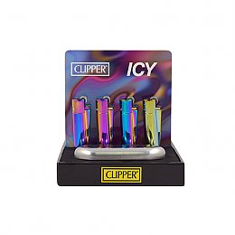 İsme Özel Çakmak Clipper Metal ICY