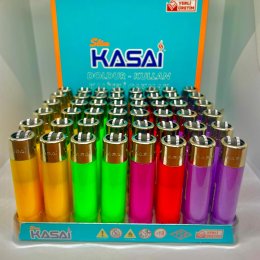 KASAİ SLİM YUVARLAK TAŞLI ÇAKMAK  48 Lİ