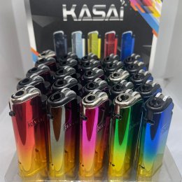 KASAİ TAŞLI METAL KILIFLI ÇAKMAK 25 Lİ