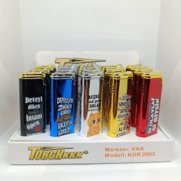 KKK 2063 BASKILI JET ÇAKMAK 20`Lİ