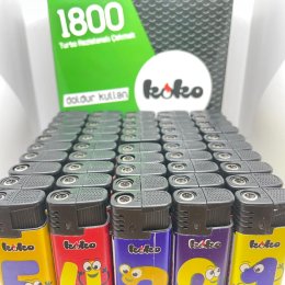 KOKO 1800 TURBO SARGILI ÇAKMAK 50`Lİ
