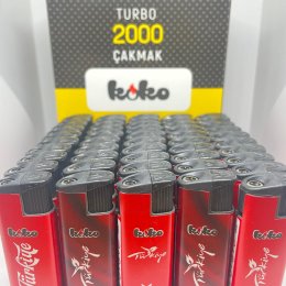 KOKO 2000 TURBO SARGILI ÇAKMAK 50`Lİ 