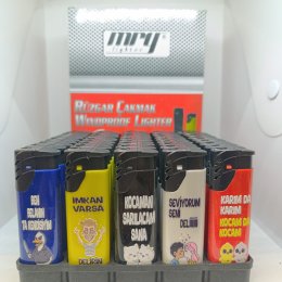 MRY BASKILI JET ÇAKMAK 50`Lİ